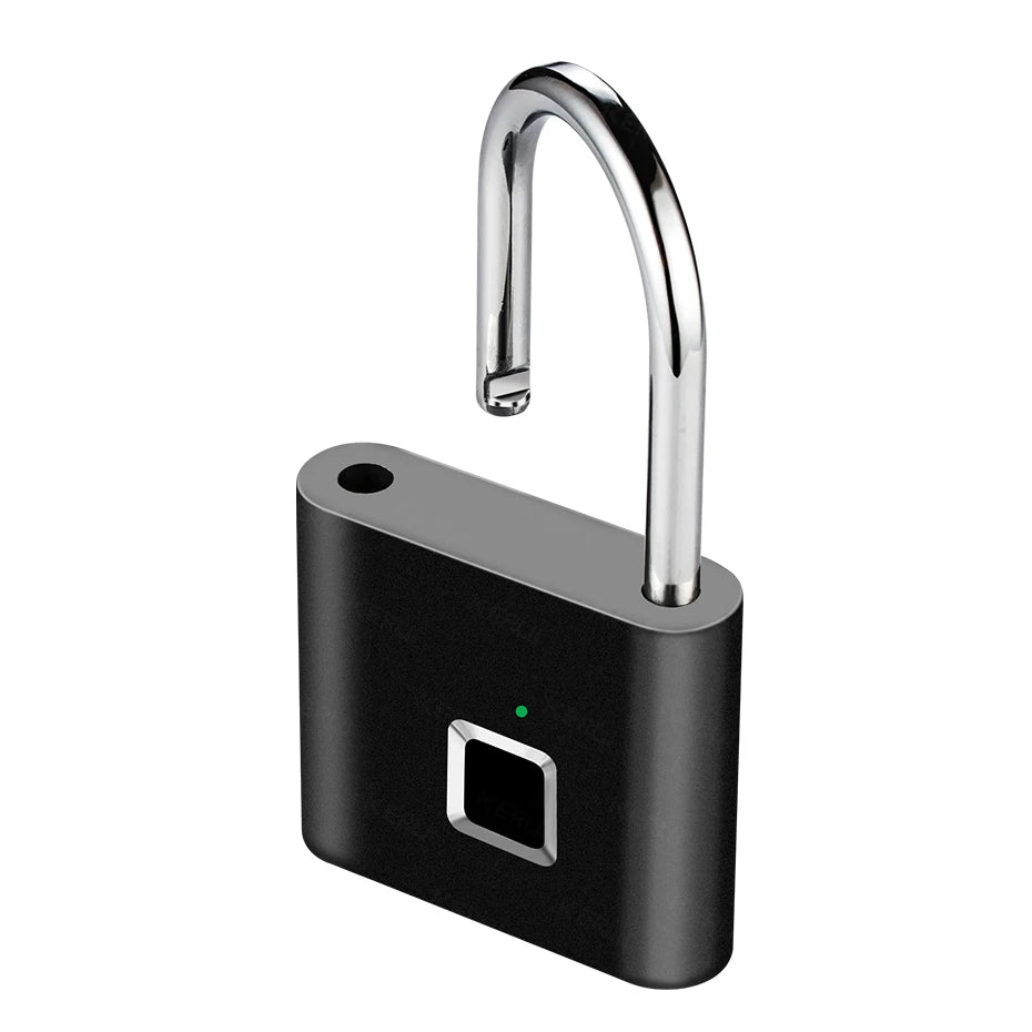 KERUI Keyless USB Charging Fingerprint Lock Smart Padlock Waterproof Door Lock