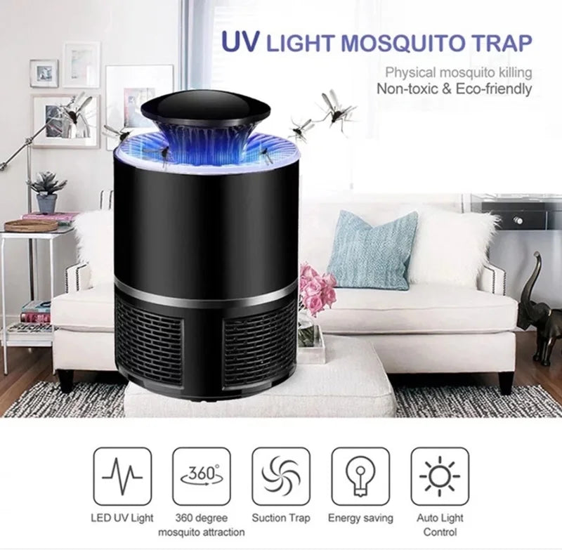 Portable Electric Mosquito Swatter Smart Electric Fly Trap