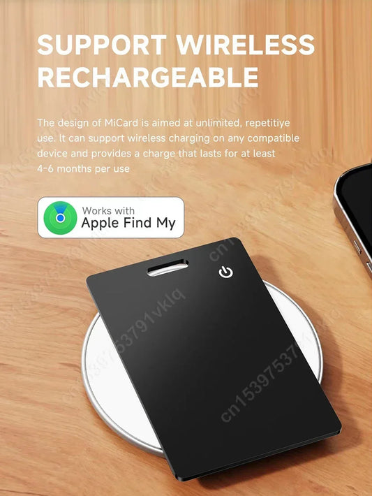 Smart Wallet Track Card Location Tracking Device Wireless Charging Wallet Phone Finder