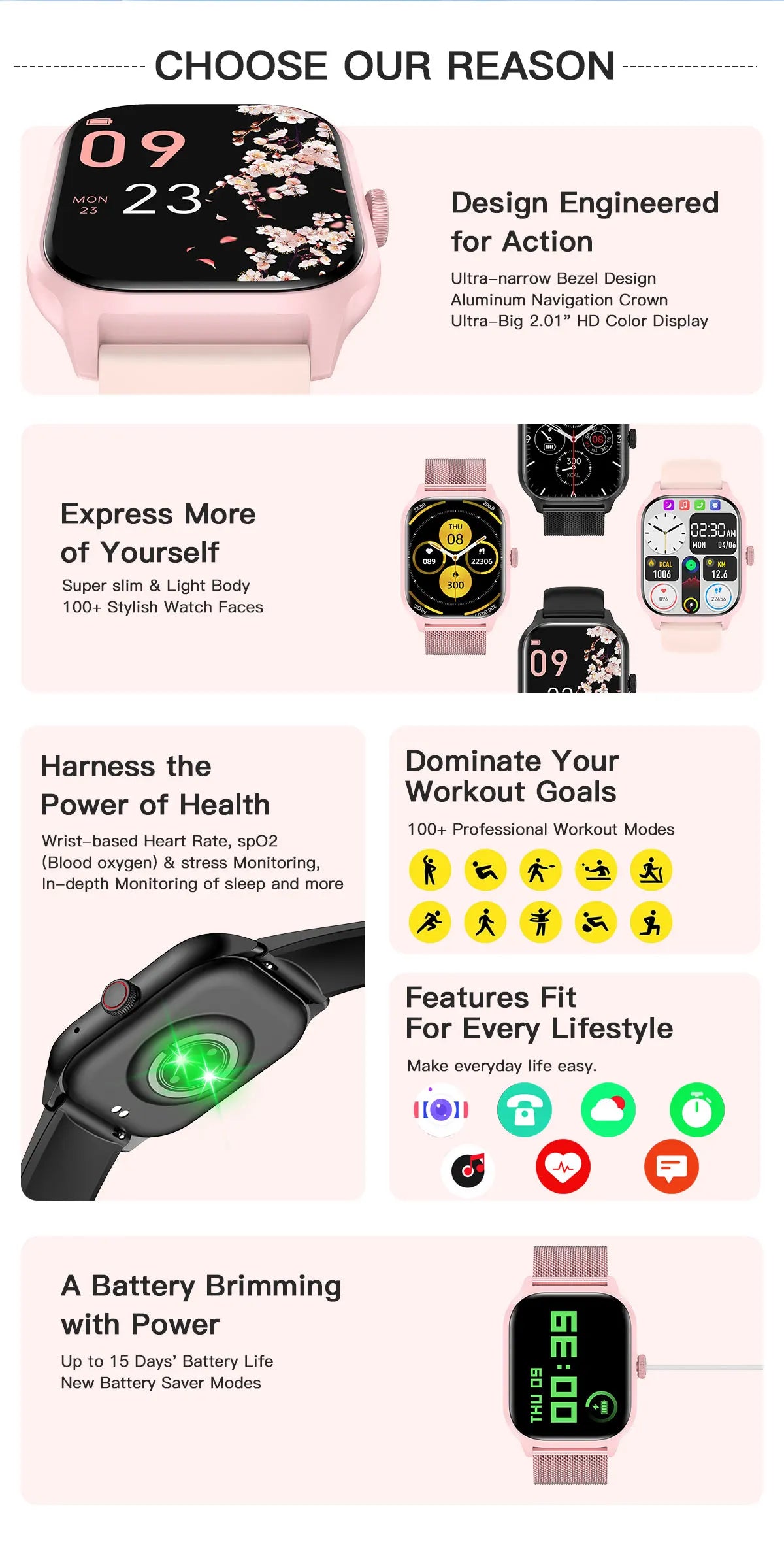 LEMFO LT10 Smart Watch 2024 Android